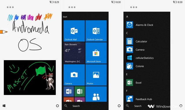 Cận cảnh hệ điều hành Andromeda đã bị hủy của Microsoft đang chạy trên Lumia 950 - Ảnh 4.
