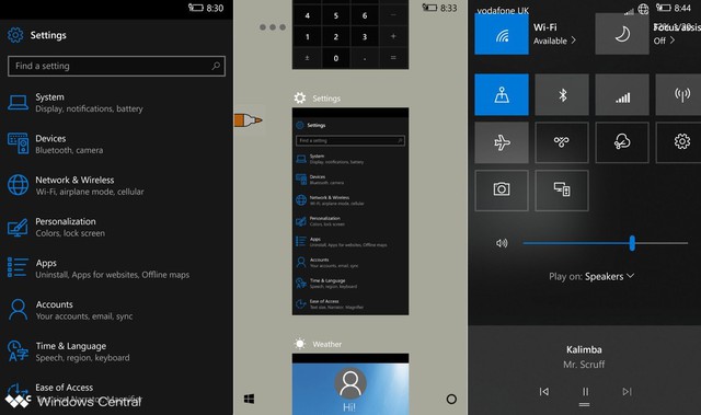 Cận cảnh hệ điều hành Andromeda đã bị hủy của Microsoft đang chạy trên Lumia 950 - Ảnh 5. Cận cảnh hệ điều hành Andromeda đã bị hủy của Microsoft đang chạy trên Lumia 950 - Ảnh 5.