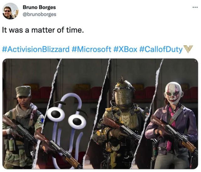 Chết cười với loạt meme về thương vụ Microsoft mua lại Activision Blizzard, cướp luôn cả tá game độc quyền của PlayStation - Ảnh 3.