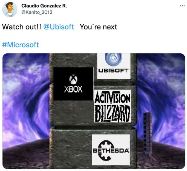 Chết cười với loạt meme về thương vụ Microsoft mua lại Activision Blizzard, cướp luôn cả tá game độc quyền của PlayStation - Ảnh 8. Chết cười với loạt meme về thương vụ Microsoft mua lại Activision Blizzard, cướp luôn cả tá game độc quyền của PlayStation - Ảnh 8.