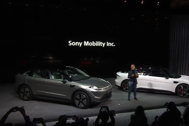 [CES 2022] Sony chuyển sang sản xuất ô tô điện với công ty con mang tên Sony Mobility, giới thiệu nguyên mẫu Vision-S đầu tiên   - Ảnh 1.