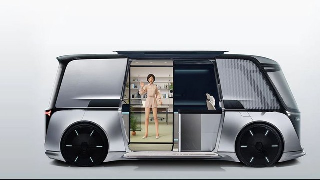 LG mang cả ngôi nhà lên xe tự lái, tặng kèm cả người mẫu ảo trong ý tưởng xe tương lai - Ảnh 2.