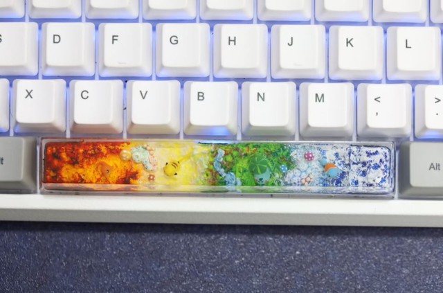 Infatuated with the super detailed and beautiful Pokemon keycap sets, each key is worth more than 1 million VND - Photo 3.