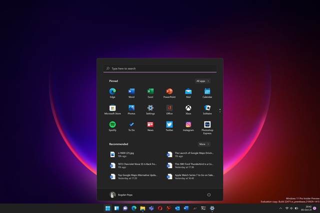 Windows 11 sẽ sớm cho phép người dùng có thể tự động ẩn thanh Taskbar - Ảnh 1.