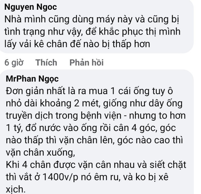 Máy giặt lồng ngang hễ hoạt động sẽ tự xê dịch như bị “ma nhập”, dân mạng chỉ mẹo sửa không mất tiền - Ảnh 12. Máy giặt lồng ngang hễ hoạt động sẽ tự xê dịch như bị “ma nhập”, dân mạng chỉ mẹo sửa không mất tiền - Ảnh 12.