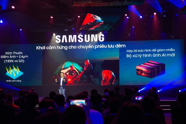 Toàn cảnh sự kiện ra mắt Galaxy S22 tại Việt Nam: bên cạnh siêu phẩm công nghệ này còn có sự xuất hiện của một Mỹ nhân ngư - Ảnh 8.