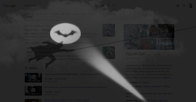 Xem Batman đu dây qua màn hình của bạn chỉ với vài từ khóa tìm kiếm trên Google - Ảnh 2.