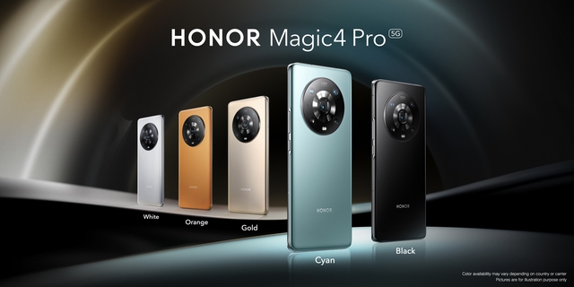 Honor Magic4 Pro ra mắt: Màn hình cong 4 cạnh, camera tele 64MP, Snapdragon 8 Gen 1, sạc nhanh 100W, giá từ 28 triệu đồng - Ảnh 1.