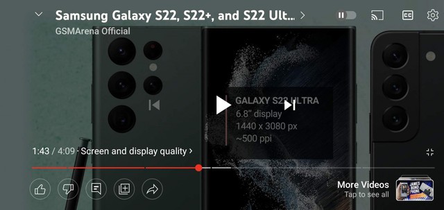 YouTube cập nhật giao diện mới khi xem video toàn màn hình cho Android và iOS - Ảnh 2.