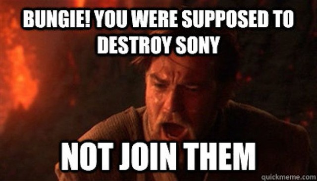 Loạt meme về thương vụ Sony mua lại Bungie: Tưởng dọa được Microsoft, ai ngờ chỉ càng trở thành trò cười cho Internet - Ảnh 7. Loạt meme về thương vụ Sony mua lại Bungie: Tưởng dọa được Microsoft, ai ngờ chỉ càng trở thành trò cười cho Internet - Ảnh 7.