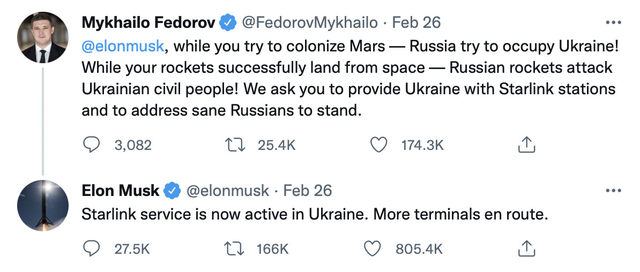 Hứa là làm: Elon Musk đã gửi một xe tải chứa đầy thiết bị Starlink đến Ukraine - Ảnh 2.
