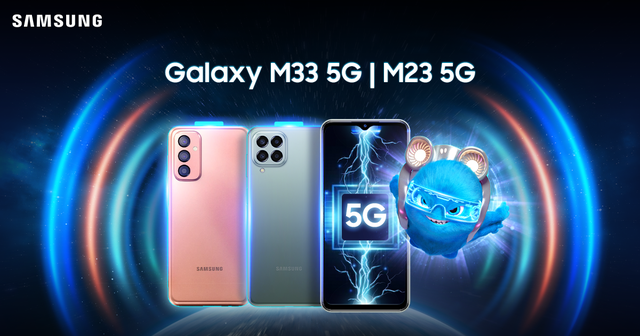 Galaxy M23 và M33 ra mắt tại VN: Màn hình 120Hz, camera 50 “chấm”, có pin 5000mAh, giá từ 6.9 triệu đồng [HOT]