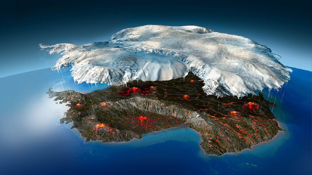 What if the volcanoes hidden under the ice of Antarctica woke up?  - Photo 1.