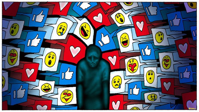 Born with a mission to connect people, but it turns out that Facebook makes users lonelier - Photo 1.