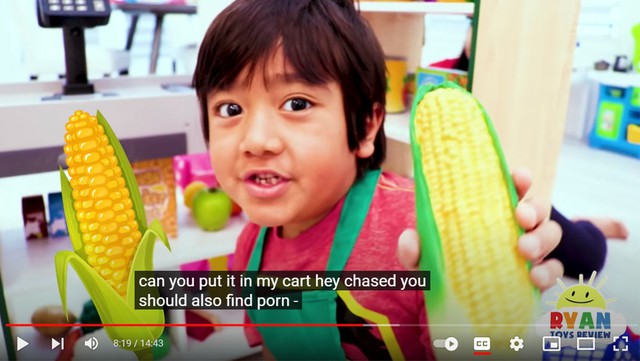 Children's videos on YouTube: Subtitles filled with obscene language - Picture 2.