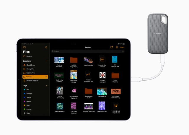 iPad Air 5 chính thức ra mắt với chip M1, hỗ trợ 5G, giá không đổi từ 599 USD - Ảnh 5.