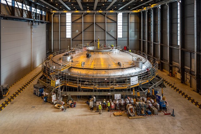 Inside the world's largest fusion reactor: 