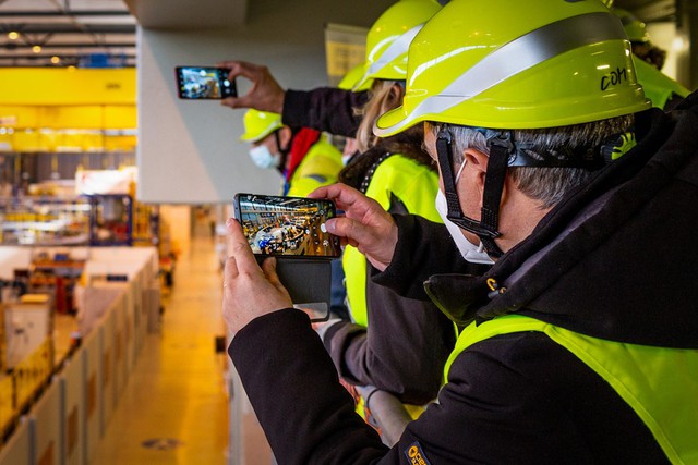 Inside the world's largest fusion reactor: 