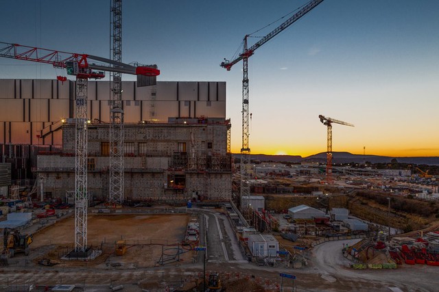 Inside the world's largest fusion reactor: 