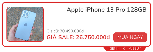 Loạt điện thoại sale mạnh mẽ đến 30%: iPhone rẻ chưa từng thấy, Z Flip3 còn dưới 20 triệu và nhiều deal “ngon” khác - Ảnh 4.