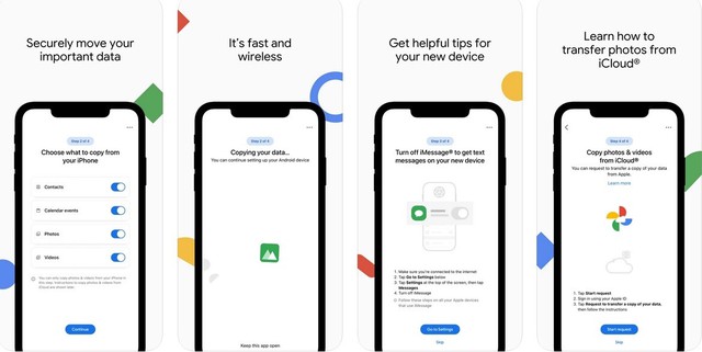 Google quietly launched an application that allows users to transfer all data from iPhone to Android smartphone - Photo 2.
