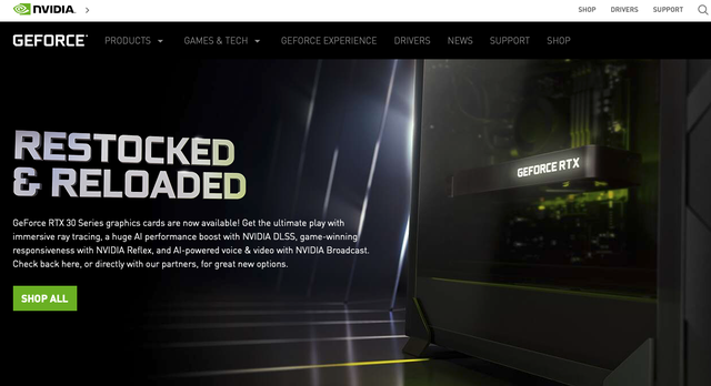 Good news for gamers: NVIDIA announced that the RTX 3000 series cards are back in stock after nearly 2 years of scarcity - Photo 1.