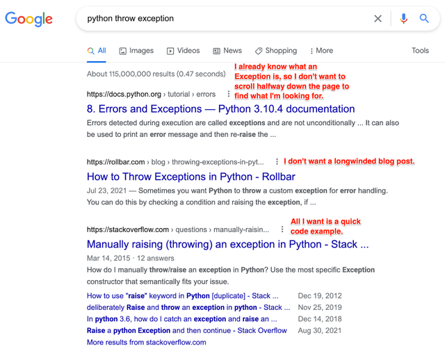 Google Search đang tụt hậu, và nhóm lập trình viên này có ba ví dụ chứng minh điều đó - Ảnh 6. Google Search đang tụt hậu, và nhóm lập trình viên này có ba ví dụ chứng minh điều đó - Ảnh 6.