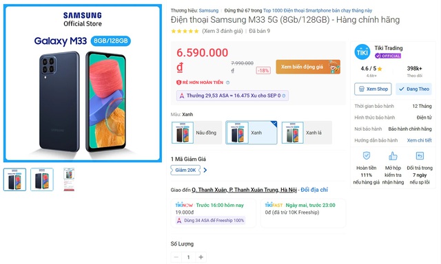 Vừa ra mắt, Galaxy M23 và M33 5G giảm giá mạnh, Xiaomi liệu còn có cửa? - Ảnh 3.