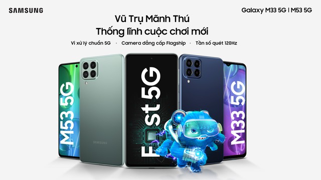 Samsung ra mắt Galaxy M53 5G tại Việt Nam, giá đắt hơn A73 - Ảnh 1.