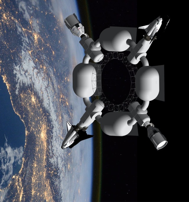 The American company will open an artificial gravity space entertainment complex in 2025 - photo 1.