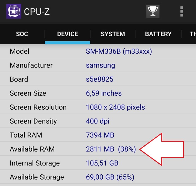 Find out the RAM Plus feature of the Galaxy M33 5G: 1 tap is up to 16GB of RAM?  - Photo 4.