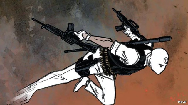 Đúng là &quot;Batman Marvel&quot;, Moon Knight cũng sở hữu nhiều món vũ khí đỉnh chóp, có cả móng vuốt Wolverine và máy bắn tơ của Spider-Man - Ảnh 5.