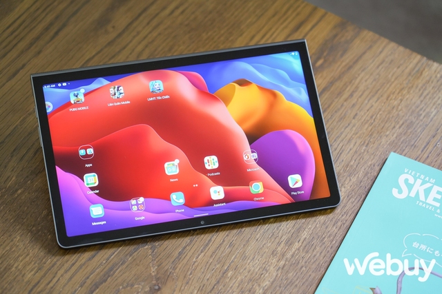 Trải nghiệm nhanh Lenovo Yoga Tab 11: thiết kế độc đáo, màn hình 11 inch 2K, loa JBL kép sống động - Ảnh 5.