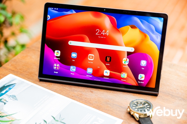 Trải nghiệm nhanh Lenovo Yoga Tab 11: thiết kế độc đáo, màn hình 11 inch 2K, loa JBL kép sống động - Ảnh 12.