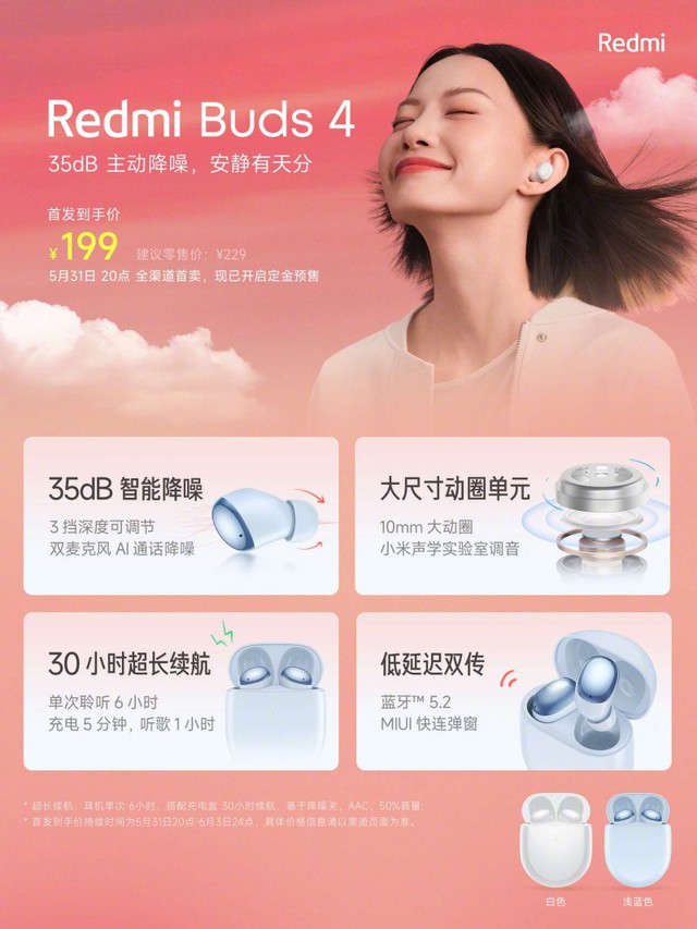 Xiaomi ra mắt Mi Band 7, Redmi Buds 4 và Buds 4 Pro - Ảnh 7.