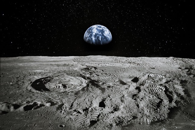 Concerned about climate change catastrophe, scientists want to store all mankind's knowledge on the lunar volcano - Photo 1.
