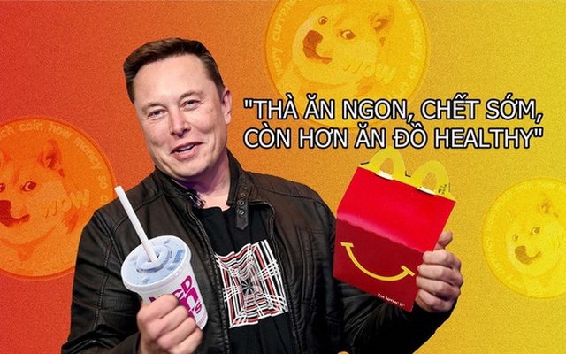 Elon Musk's strange view: 'It is better to eat well and die early than to eat healthy food' - Photo 1.