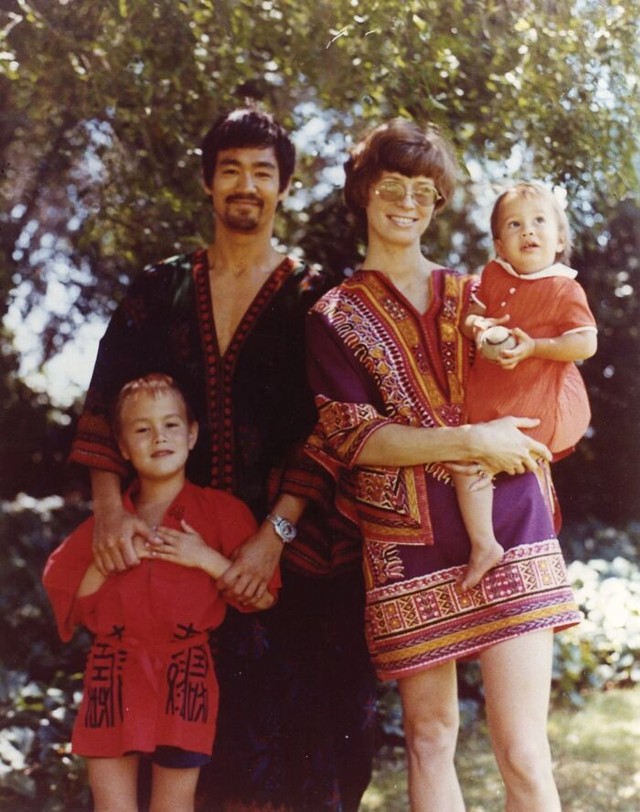 Lý Tiểu Long và các thành viên trong gia đình, năm 1970.