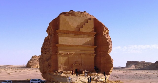 Bí ẩn lăng mộ Madain Saleh nằm giữa xa mạc của Ả Rập Xê Út - Ảnh 6.