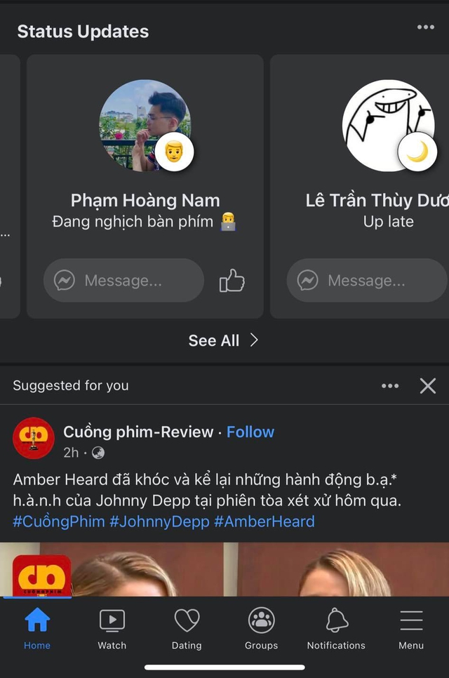 Facebook Messenger cho phép hiển thị status giống Yahoo Messenger ngày xưa

 - Ảnh 3.