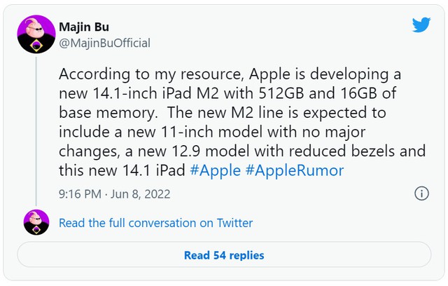 New 14-inch iPad Pro: Mini-LED screen, M2 chip, launched in 2023 - Photo 2.