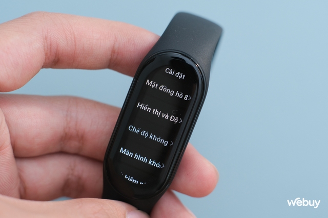 Trên tay Xiaomi Mi Band 7 đầu tiên tại Việt Nam: Màn hình lớn, hỗ trợ tiếng Việt đầy đủ, giá hơn 1 triệu đồng - Ảnh 19.