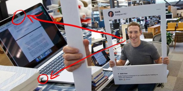 'Chán ghét' Apple, Mark Zuckerberg dùng Photoshop xóa logo Táo Khuyết để dân mạng không biết mình dùng Macbook - Ảnh 2.