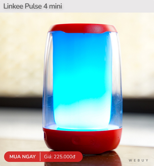 9 mẫu loa Bluetooth kiêm đèn ngủ, đèn màu đúng chất đẹp - độc - lạ, giá từ 225k - Ảnh 1.