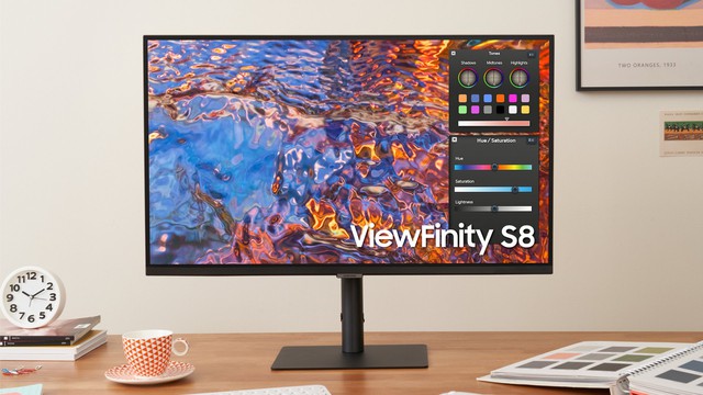 Samsung ViewFinity S8 ra mắt: Màn hình 4K dành cho người dùng chuyên nghiệp, giá 12.9 triệu đồng - Ảnh 1.