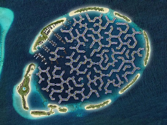 Maldives sẽ chìm, nhưng một thành phố nổi đang được xây dựng với sức chứa lên tới 20.000 người - Ảnh 1.