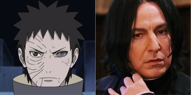 Bằng một cách thần kỳ nào đó mà Obito Uchiha trong Naruto lại rất giống với Severus Snape của Harry Potter  - Ảnh 8.