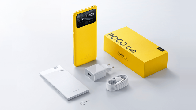 POCO C40 launched in Vietnam: Imitation leather back, 6000mAh battery, cheap price only 3.5 million - Photo 6.