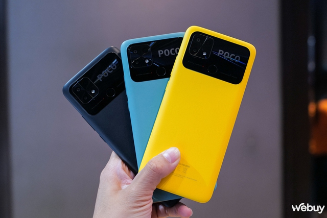 POCO C40 launched in Vietnam: Imitation leather back, 6000mAh battery, cheap price only 3.5 million - Photo 2. POCO C40 launched in Vietnam: Imitation leather back, 6000mAh battery, cheap price only 3.5 million - Photo 2.