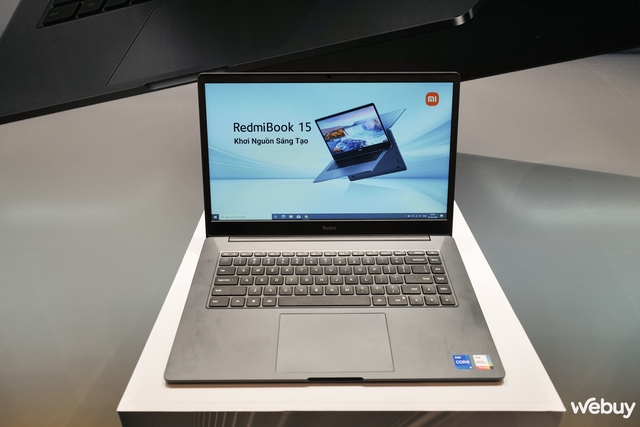 RedmiBook 15 ra mắt tại VN với CPU Intel Gen 11, giá từ 12.9 triệu đồng  - Ảnh 3.